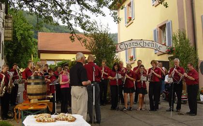 Fest rund um den Kirchberg in Münchweier